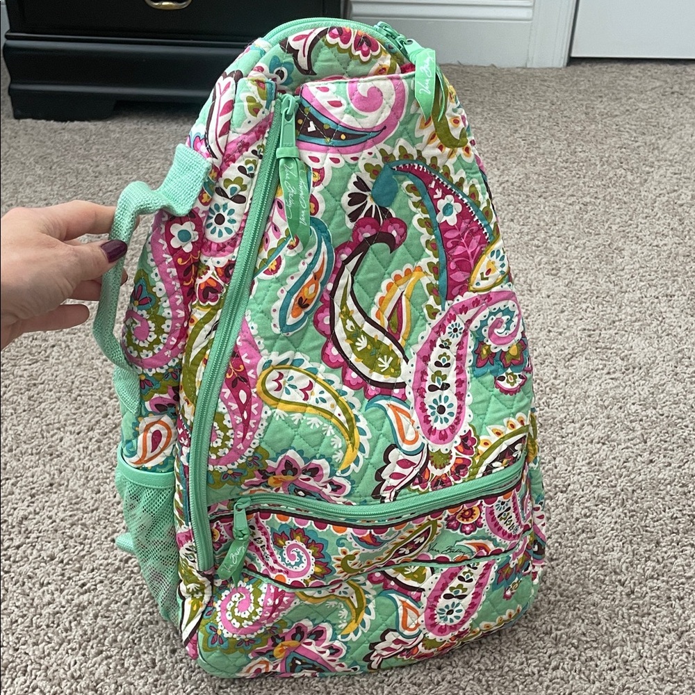 Vera Bradley Multicolor Paisley Backpack